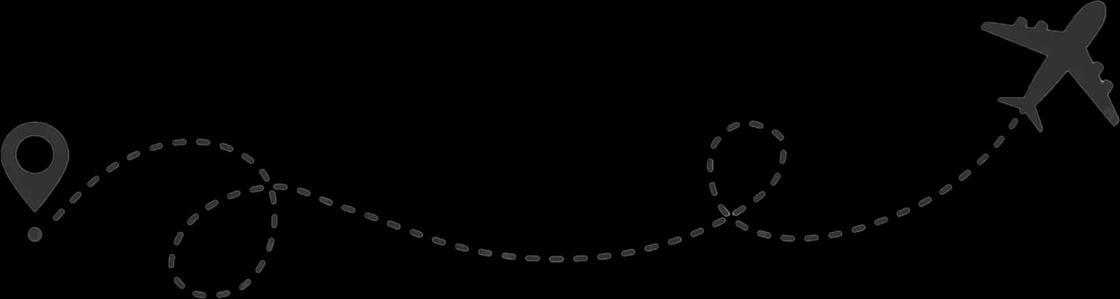 line drawing of an airplane